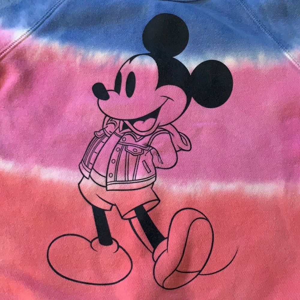 Gap x Disney Mickey Mouse Tie Dye Sweatshirt - Picture 2 of 3